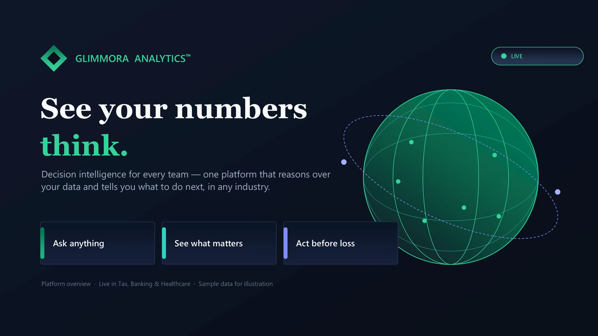 Slide 1 of 17: See your numbers think